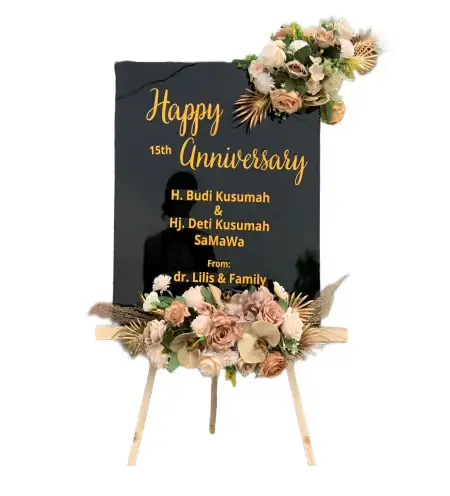 Papan Bunga Akrilik Sragi